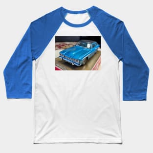 Ford Capri Metallic Blue Baseball T-Shirt